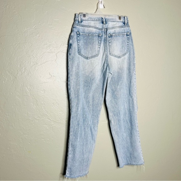 Pacsun Distressed High Rise Straight Jeans - Picture 5 of 7